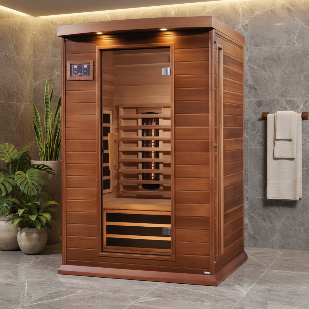 Golden Designs Saunas Golden Designs Maxxus 2 Person Indoor Full Spectrum Infrared Sauna (MX-M206-01-FS CED)