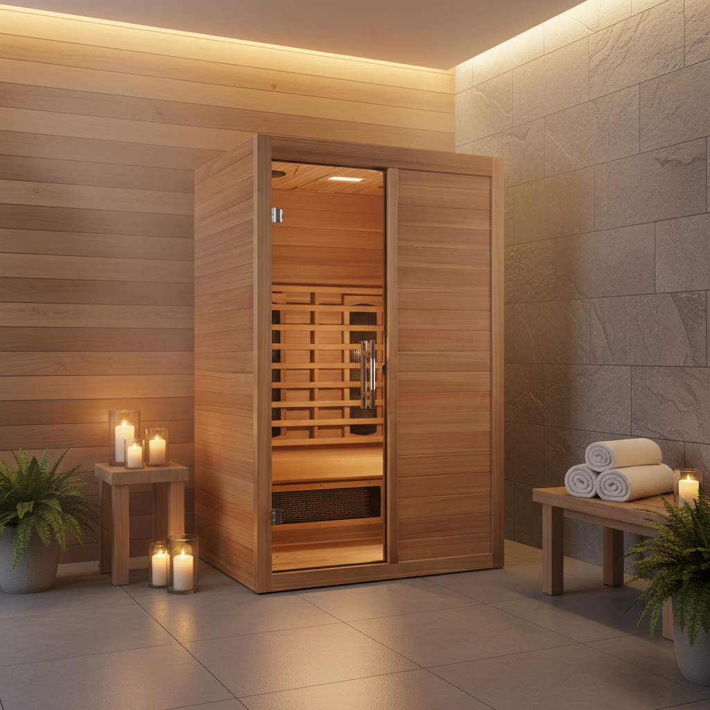 GoldenDesigns S-Line MX-S206-01-FS-PC Maxxus Infrared Sauna - Thumbnail 2