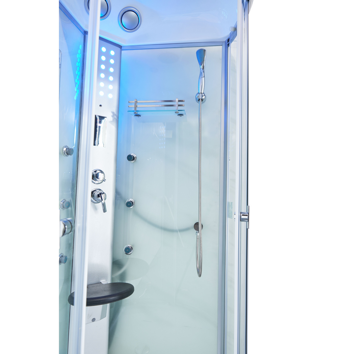 Mesa WS-9090C 1 Person Corner Steam Shower - 36"L x 36"W x 85"H