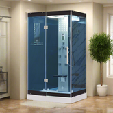 Mesa WS-300A Steam Shower - 47"W x 35"D x 85"H (Blue Glass)