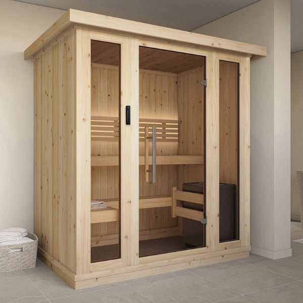 SaunaLife 2-3 Person Model X6 Indoor Home Sauna