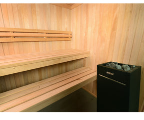 Almost Heaven Oasis 4-Person Vision Series Indoor Sauna