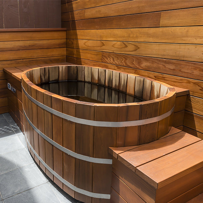 Northern Lights Hot Tubs Northern Lights Electric 2 Person Ofuro Tub Package