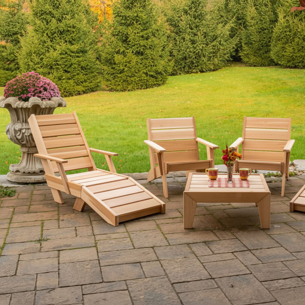 Dundalk LeisureCraft Outdoor Furniture Dundalk LeisureCraft Pacific Modern Collection