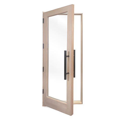 ProSaunas Accessories PROSAUNAS Solid Wood Sauna Door with Insulated Glass, 30" x 80"