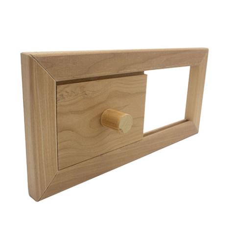 ProSaunas Accessories PROSAUNAS Thermo-Aspen Air Hatch, .5" x 5.2" x 11"