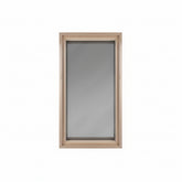 ProSaunas Accessories PROSAUNAS Framed Dual Pane Tinted Glass Sauna Window with Hemlock Jamb, 16" x 30"