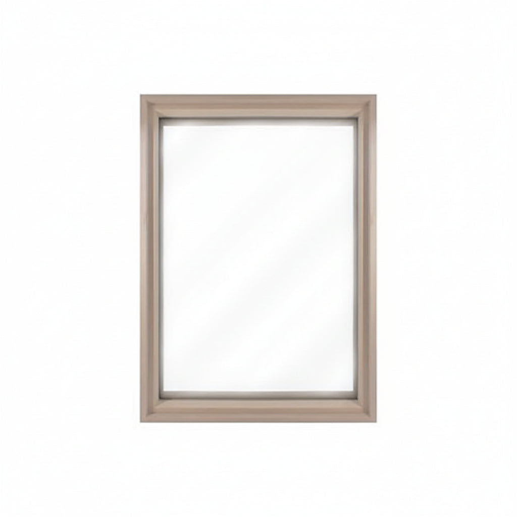 ProSaunas Accessories PROSAUNAS Framed Dual Pane Clear Glass Sauna Window with Hemlock Jamb, 24" x 36"