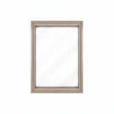 ProSaunas Accessories PROSAUNAS Framed Dual Pane Clear Glass Sauna Window with Hemlock Jamb, 24" x 36"