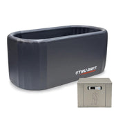 Penguin Chillers Tru Grit Inflatable Tub & Cold Therapy Chiller