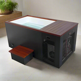 Luxury Spas Cold Plunge Platinum-Black