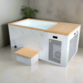 Luxury Spas Cold Plunge Platinum-White