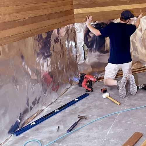 ProSaunas Accessories PROSAUNAS Vapor Barrier Foil (48 in x 80 ft)
