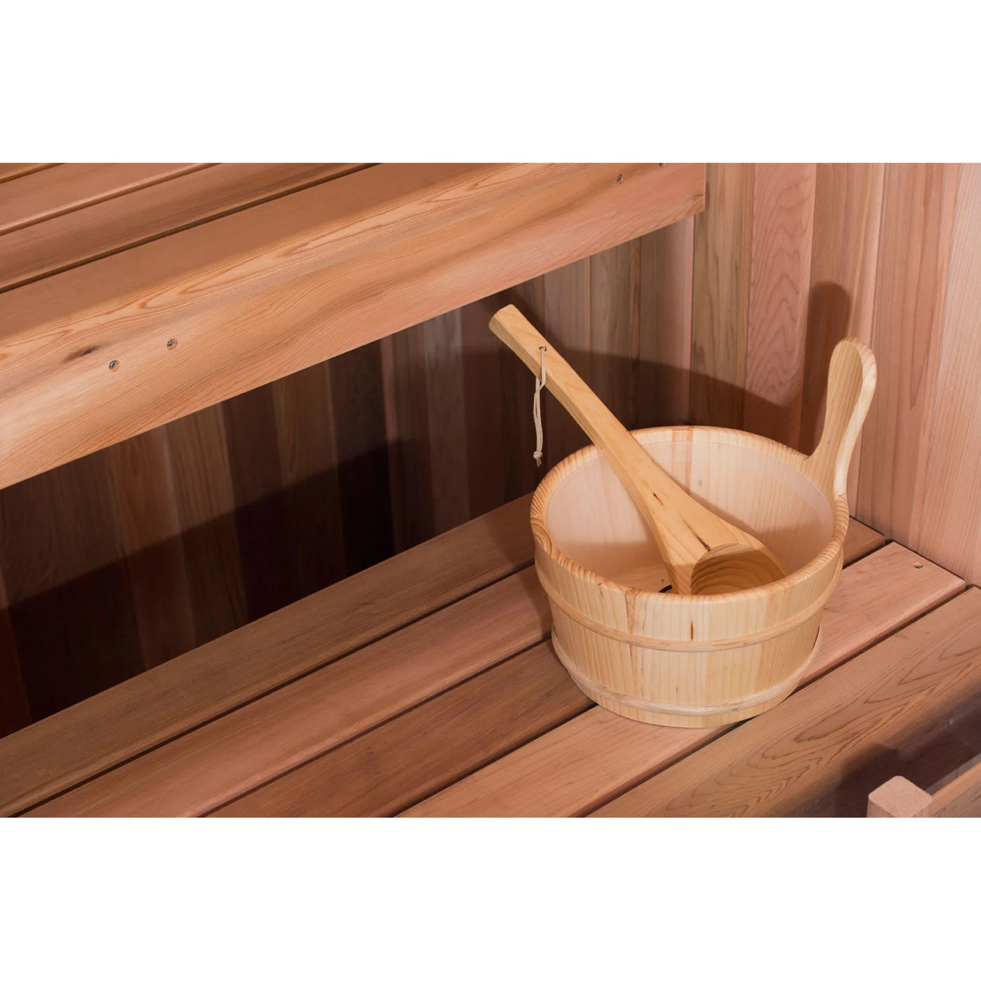 Almost Heaven 6 Person Bridgeport Infrared & Traditional Hybrid Sauna - My Sauna World