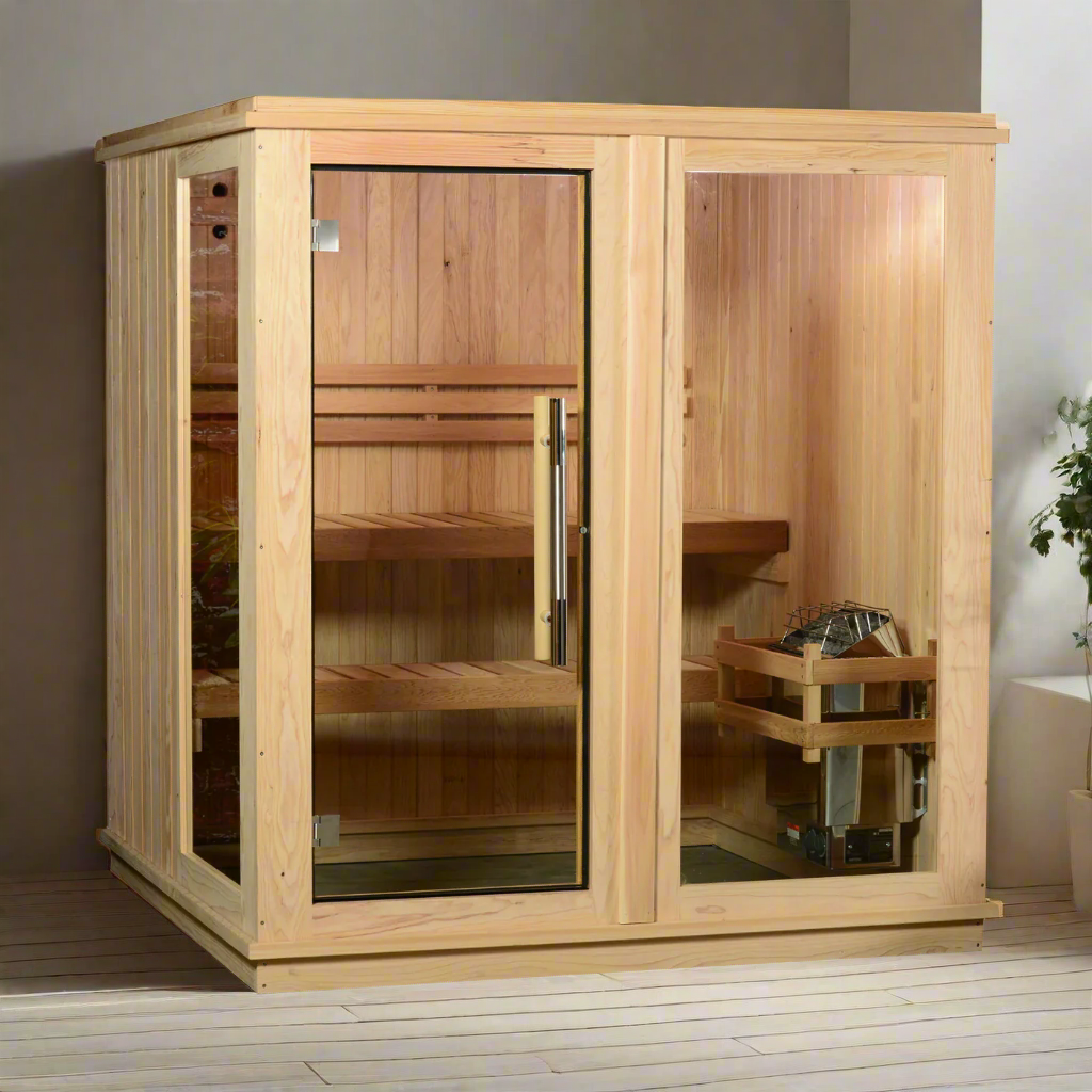 Almost Heaven Grayson 4 Person Indoor Sauna