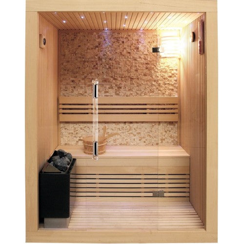 Sunray Westlake 3-Person Luxury Indoor Traditional Sauna