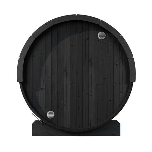 SaunaLife Saunas SaunaLife Model E7B 4 Person Ergo Series Outdoor Barrel Sauna (Paint Included)