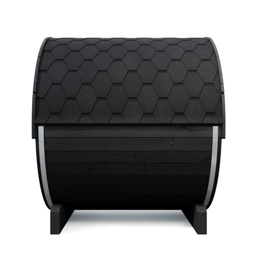 SaunaLife Saunas SaunaLife Model E7B 4 Person Ergo Series Outdoor Barrel Sauna (Paint Included)