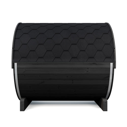 SaunaLife Saunas SaunaLife Model E8B 6 Person Ergo Series Outdoor Barrel Sauna (Paint Included)