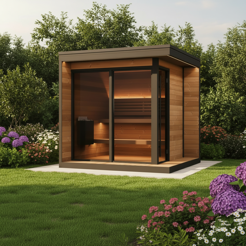 SaunaLife GL6 Outdoor Sauna: Your Backyard Retreat