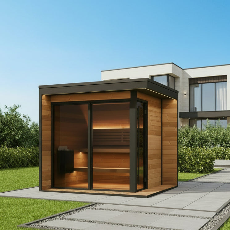 SaunaLife Saunas SaunaLife GL6 Outdoor Sauna Kit