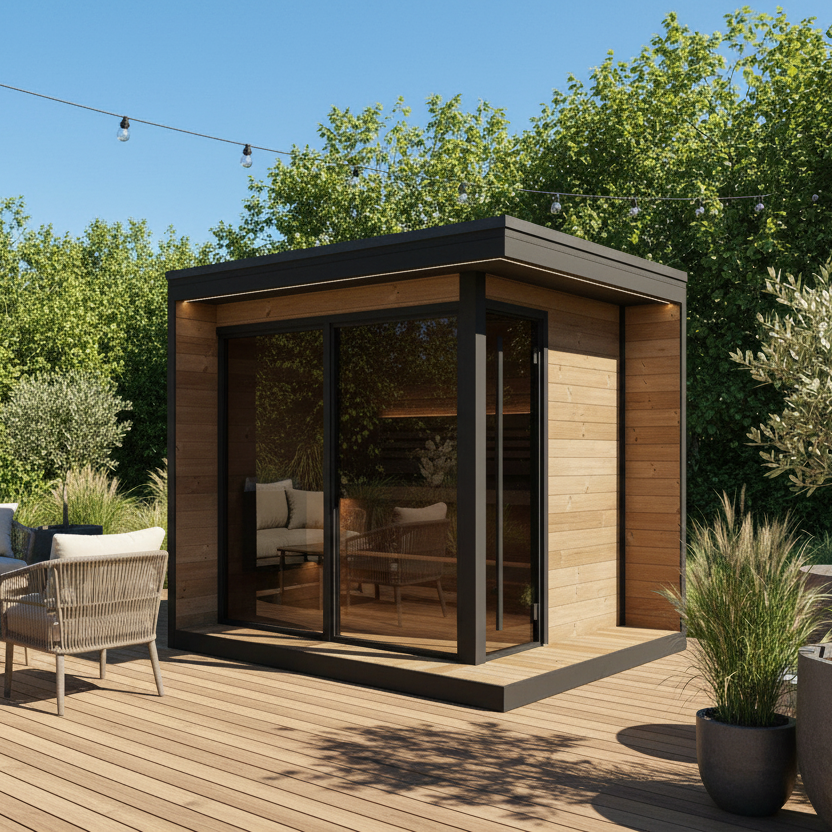 SaunaLife Saunas SaunaLife GL6 Outdoor Sauna Kit