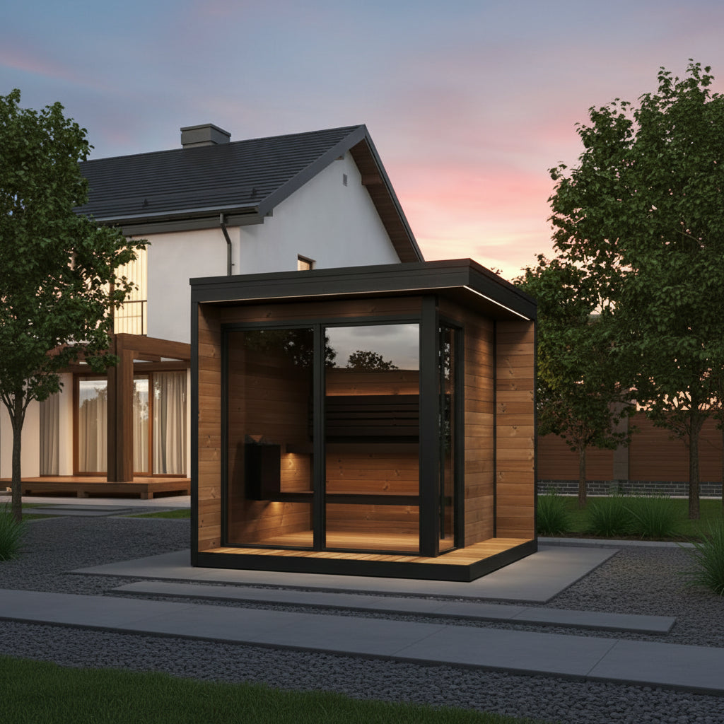 SaunaLife Saunas SaunaLife GL6 Outdoor Sauna Kit