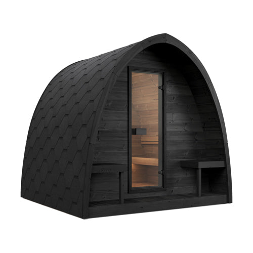 SaunaLife Saunas SaunaLife Model G3B 6 Person Garden Series Outdoor Traditional Sauna Kit (Paint Included)