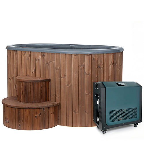 SaunaLife Cold Plunge Tubs SaunaLife Model S2B 2-Person Cold/Hot Immersion Tub Package