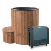 SaunaLife Cold Plunge Tubs SaunaLife Model S1N 1 Person Cold/Hot Immersion Tub Package