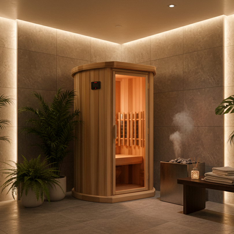 Saunacore Saunas Saunacore INFRA-CORE™ “MAX” S-DTX4 Indoor Infrared Sauna