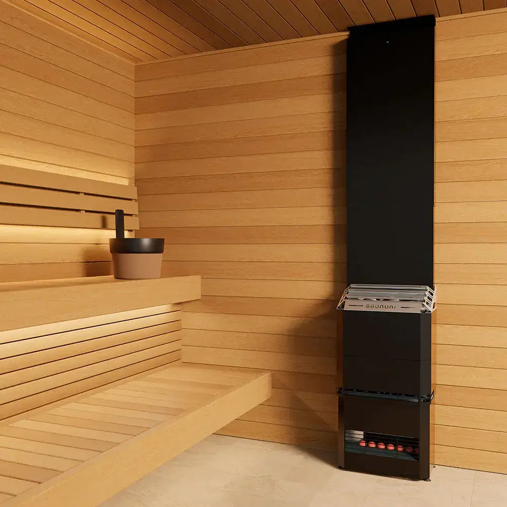 Saunum AIR 10 Sauna Heater Black