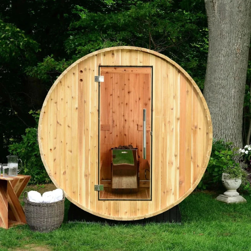 Almost Heaven Saunas Almost Heaven Seneca 6 Person Outdoor Sauna