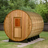 Almost Heaven Saunas Almost Heaven Shenandoah 4 Person Barrel Sauna