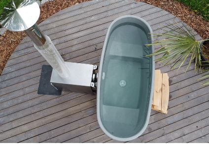 Almost Heaven Sindri 2 Person Wood Fired Hot Tub / Cold Plunge
