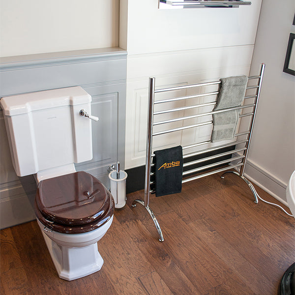 Amba Sauna Accessories Amba Solo 33" Freestanding Towel Warmer