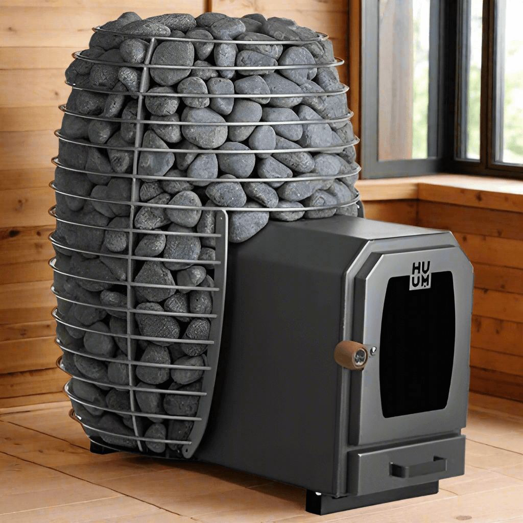 HUUM Heaters HUUM Hive Wood 17kW LS Wood-Burning Sauna Stove with Firebox