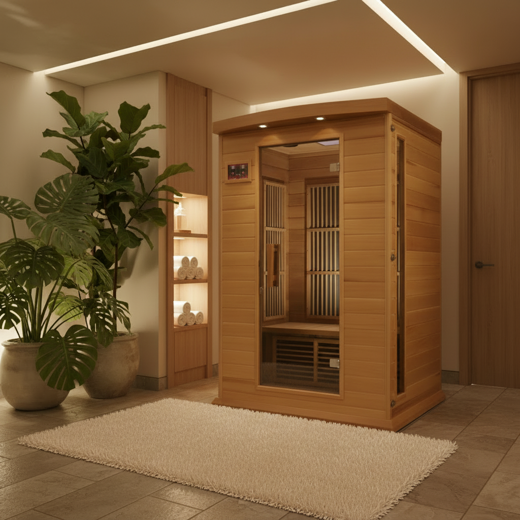 Golden Designs Saunas Golden Designs Maxxus 2 Person Indoor Near Zero EMF FAR Infrared Sauna (MX-K206-01-ZF HEM)