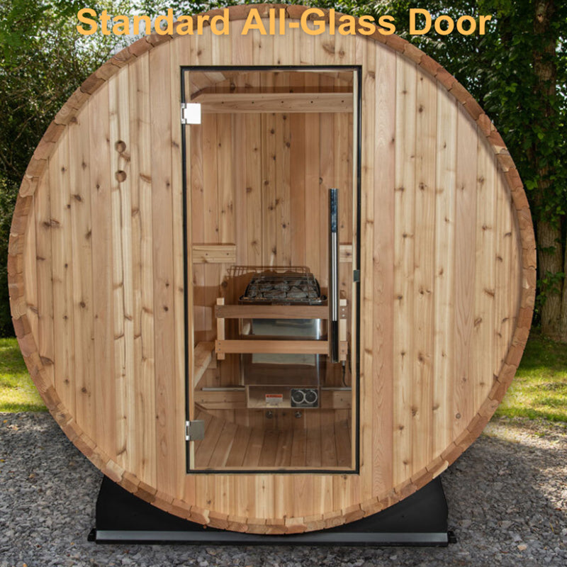 Almost Heaven Pinnacle 4 Person Standard Barrel Sauna