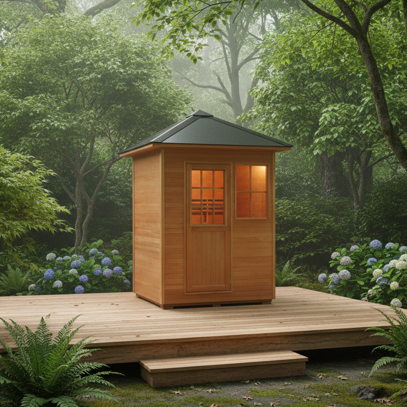 Sunray Freeport 3-Person Outdoor Traditional Sauna