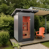 Sunray Traditional Saunas Sunray Logan 2-Person Outdoor Infrared Sauna
