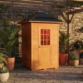 Sunray Saunas Sunray Eagle 2 Person Outdoor Traditional Sauna