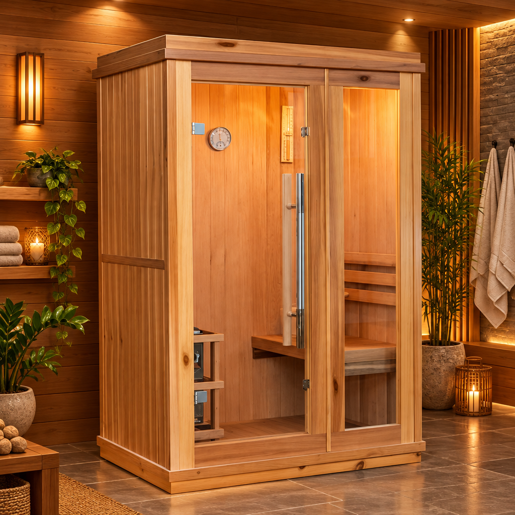 Sunray Saunas Sunray Aston 1 Person Indoor Traditional Sauna