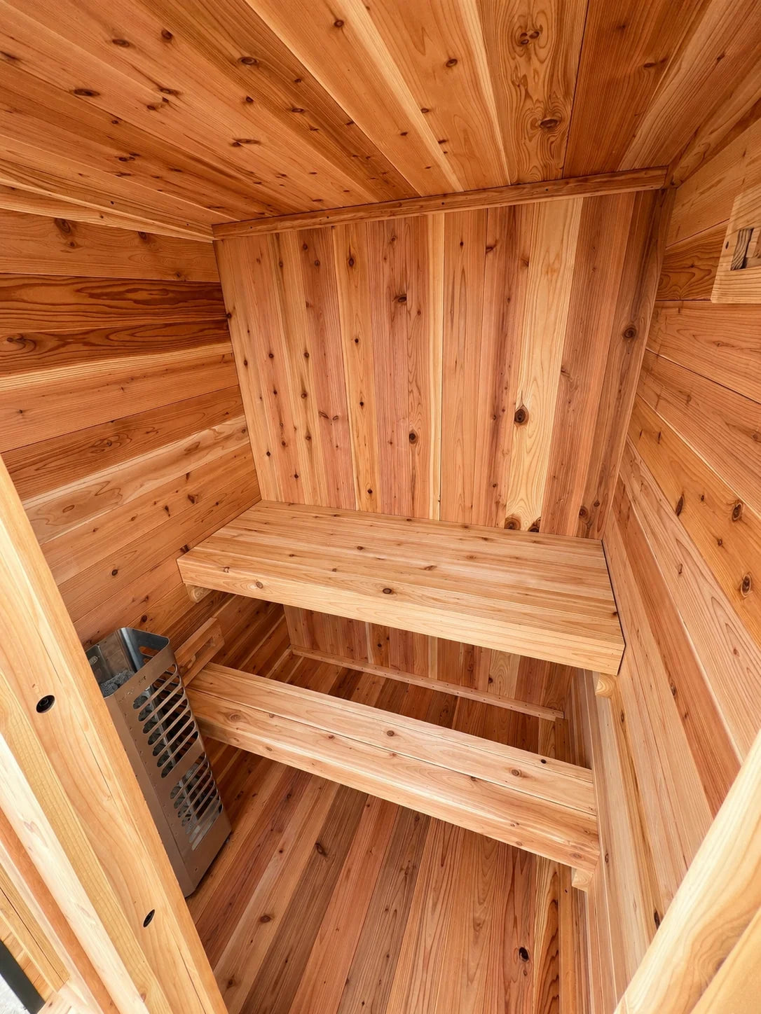 Sweat Kingdom Saunas Sweat Kingdom The Ridge 2 Person Outdoor Traditional Sauna