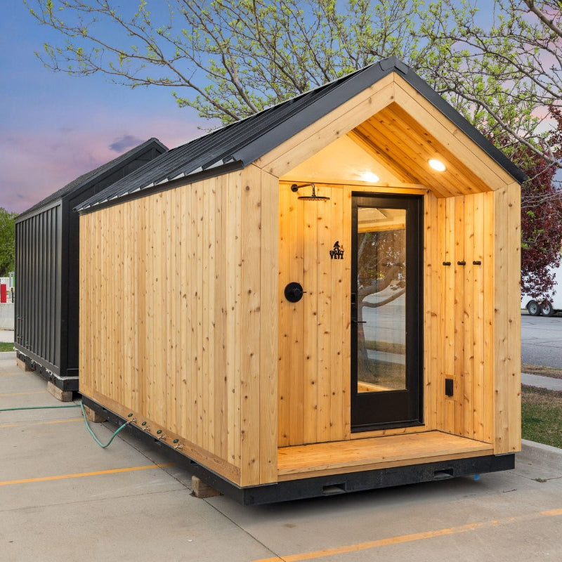 Sweaty Yeti Saunas Sweaty Yeti 4-6 Person Outdoor Sauna & Cold Plunge Cabin