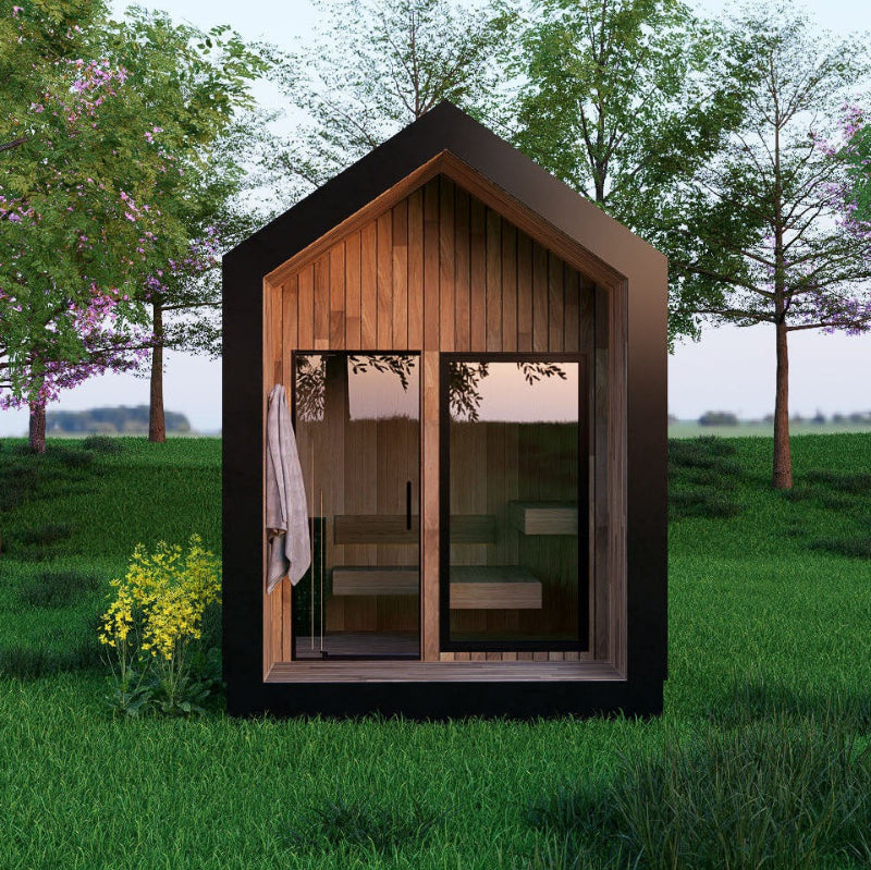 Sweaty Yeti Saunas Sweaty Yeti 4-6 Person Traditional Outdoor Sauna Cabin