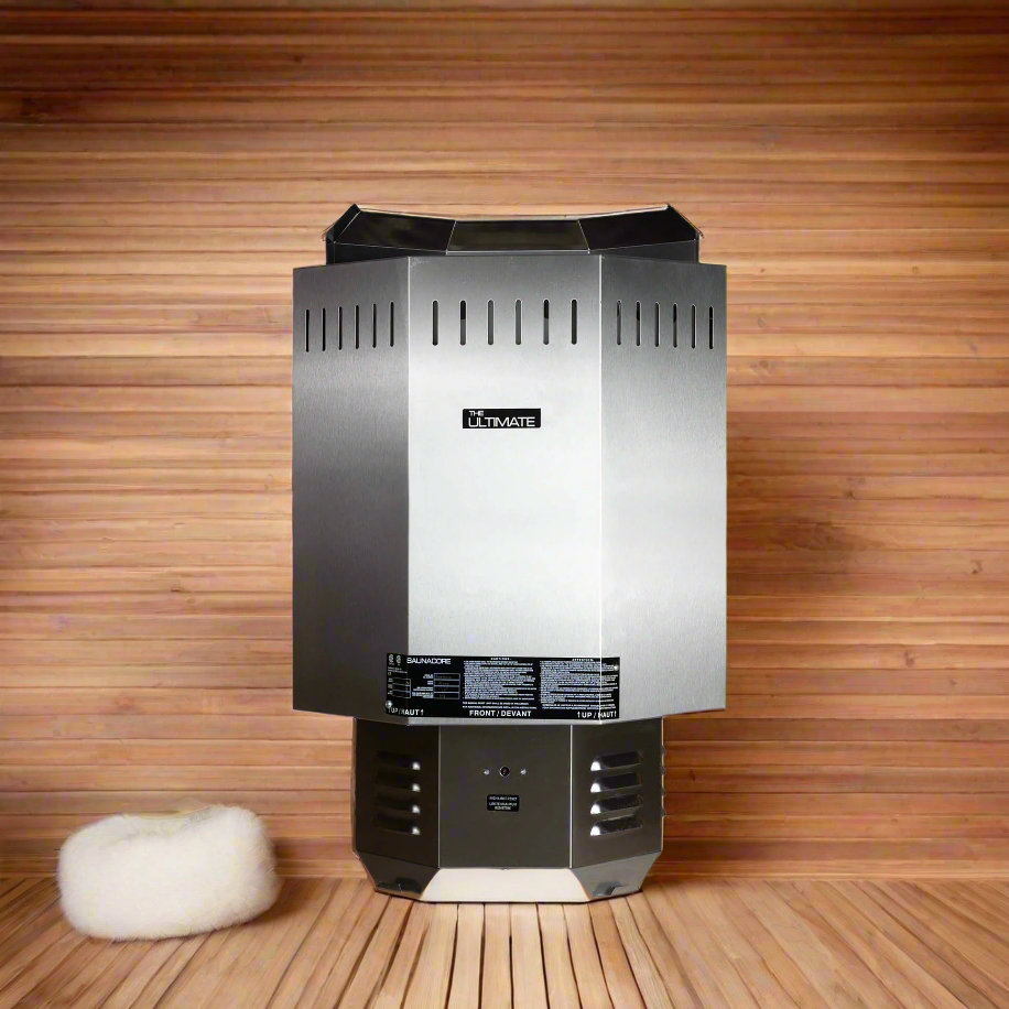 Saunacore Heaters 21000watts 280v 3p 58.4amps Saunacore C6 Ultimate Commercial Floor Mount Sauna Stove KW21 ULTC6