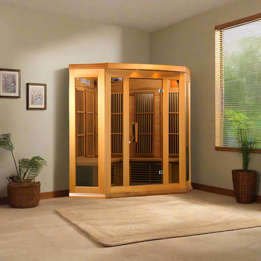 Maxxus Low EMF MX-K356-01 FAR Infrared Sauna - Canadian Red Cedar