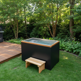 Golden Designs Cold Plunge Tubs Dynamic Cold Therapy Cuboid 304 Stainless Steel Cold Plunge XL
