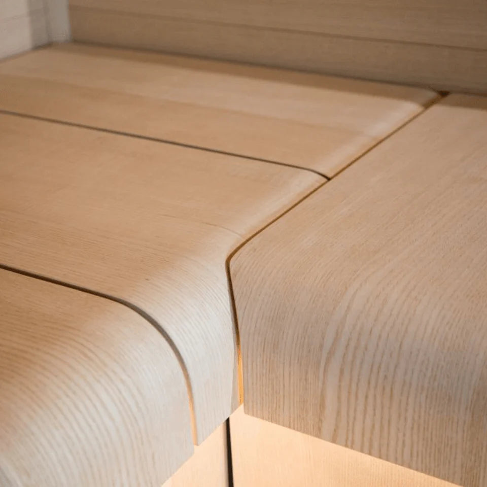 Close-up of a cardboard box with a focus on texture and folds.